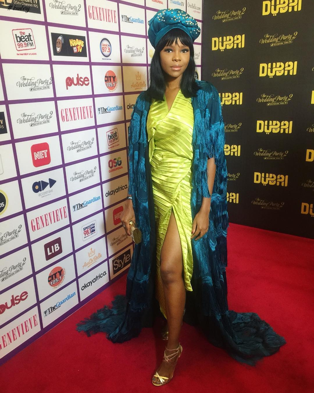 Adesua Etomi, Omotola Jalade, More At The Premiere Of The Wedding Party 2: Destination Dubai