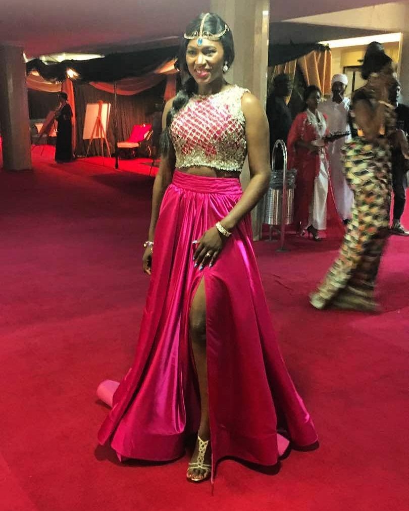 Adesua Etomi, Omotola Jalade, More At The Premiere Of The Wedding Party 2: Destination Dubai