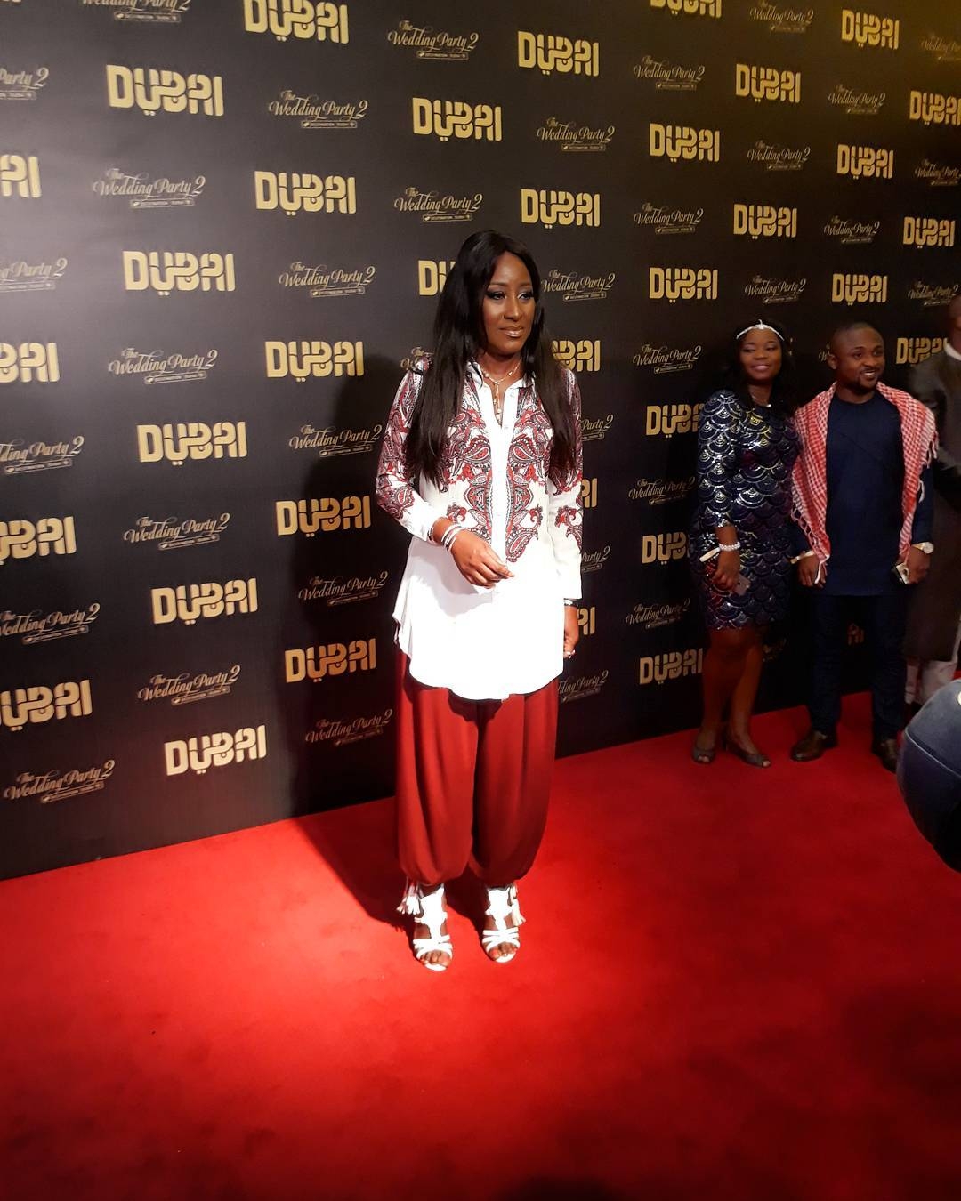 Adesua Etomi, Omotola Jalade, More At The Premiere Of The Wedding Party 2: Destination Dubai