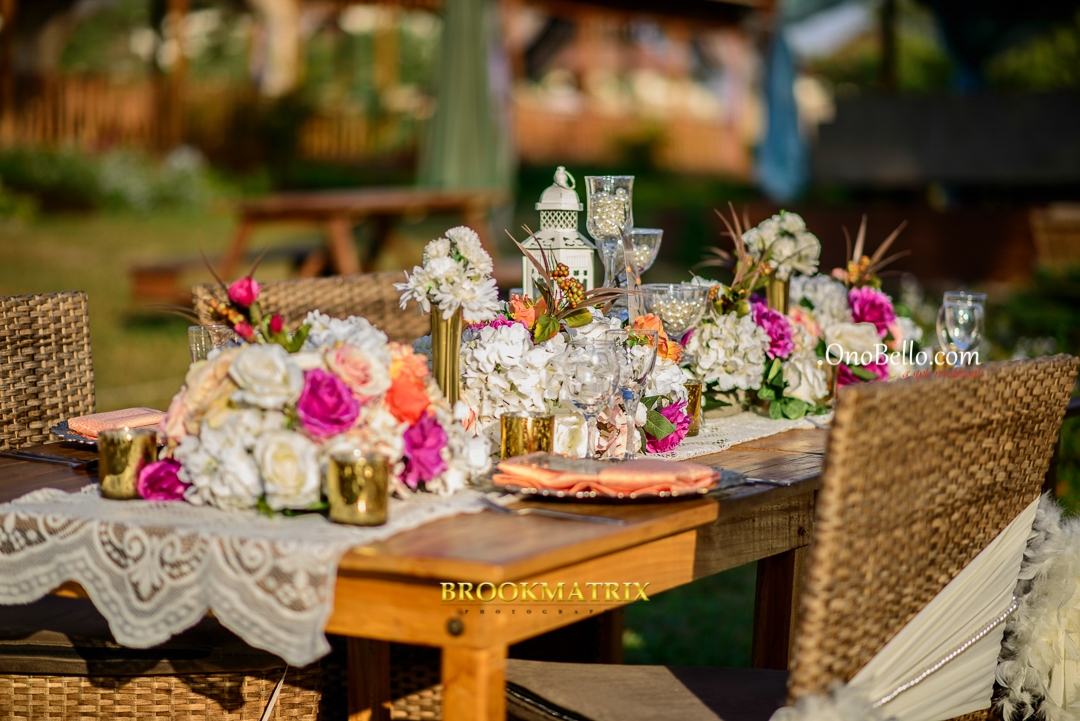 Enchanting! Tboss & DJ TTB Star In This Romantic Vintage After-Dusk Wedding Styled Shoot