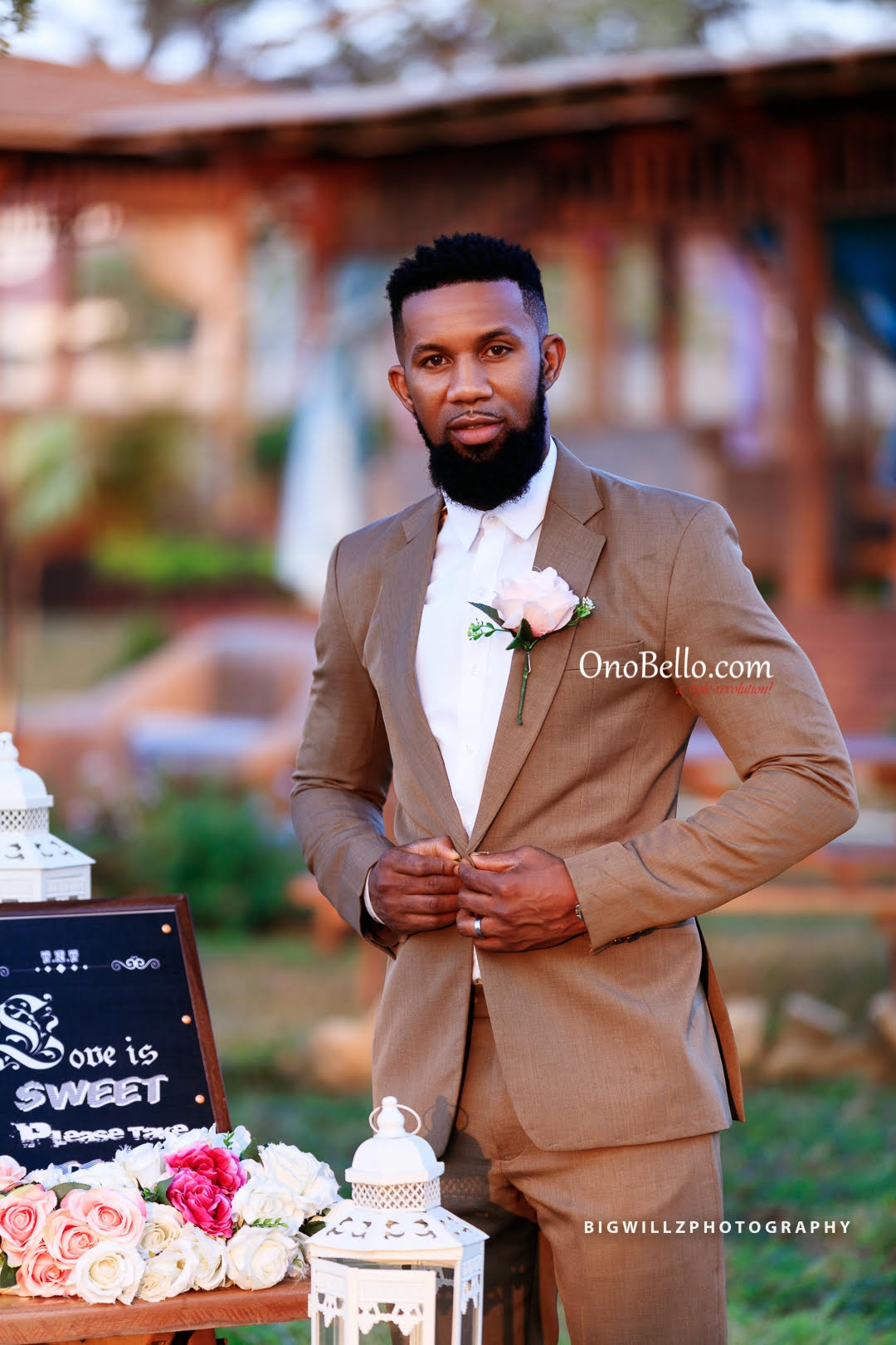 Enchanting! Tboss & DJ TTB Star In This Romantic Vintage After-Dusk Wedding Styled Shoot