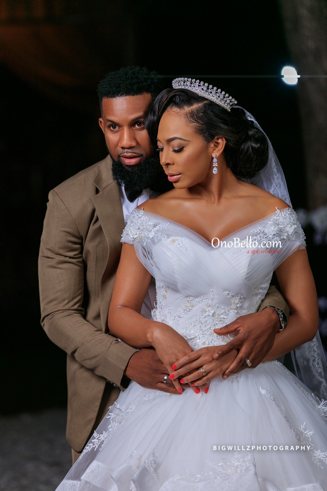 Enchanting! Tboss & DJ TTB Star In This Romantic Vintage After-Dusk Wedding Styled Shoot