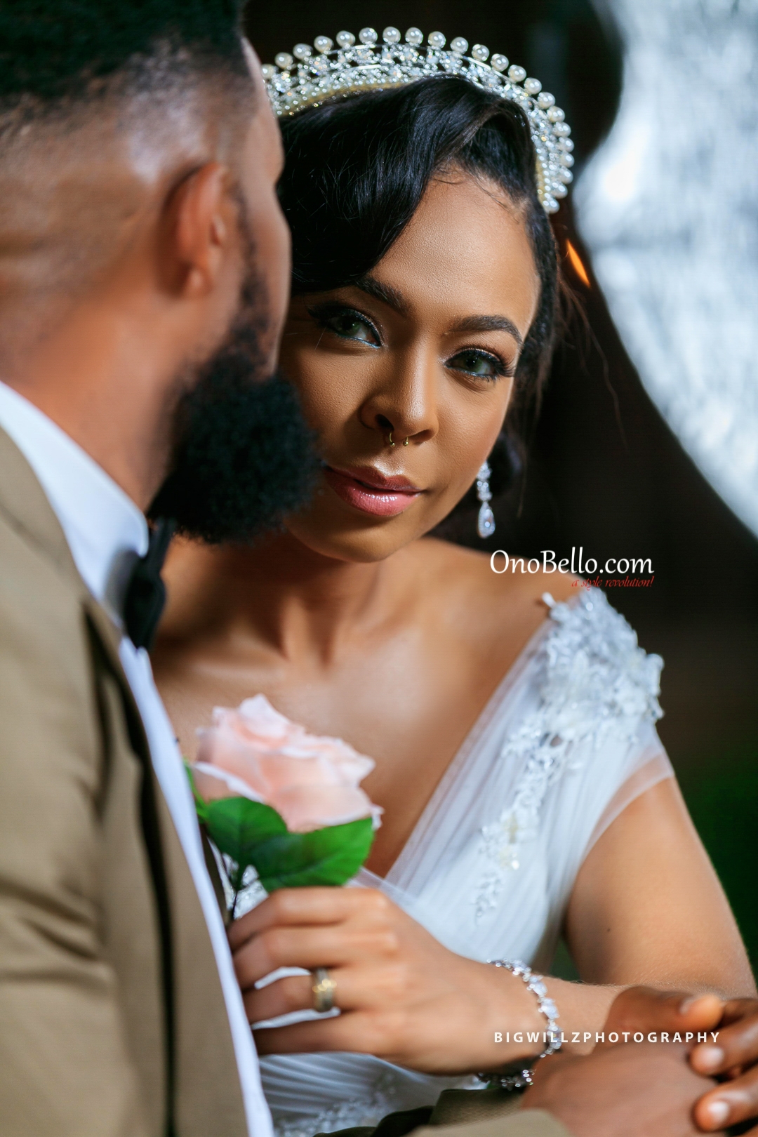 Enchanting! Tboss & DJ TTB Star In This Romantic Vintage After-Dusk Wedding Styled Shoot