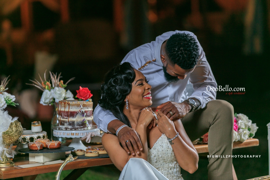 Enchanting! Tboss & DJ TTB Star In This Romantic Vintage After-Dusk Wedding Styled Shoot