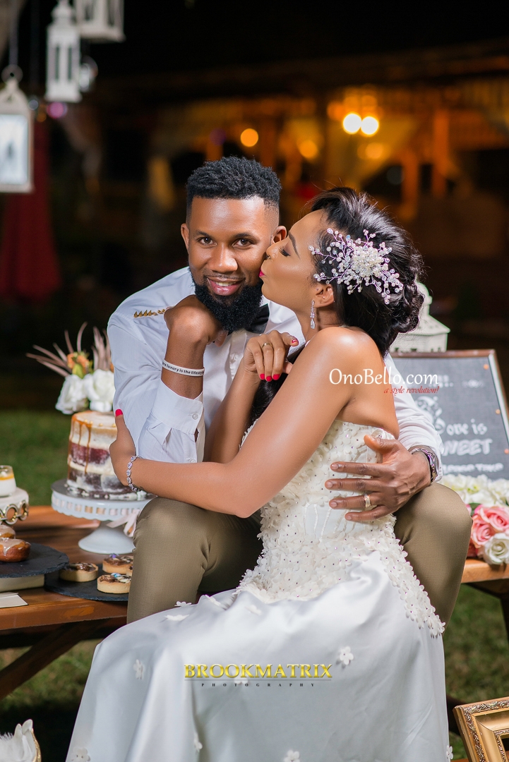 Enchanting! Tboss & DJ TTB Star In This Romantic Vintage After-Dusk Wedding Styled Shoot