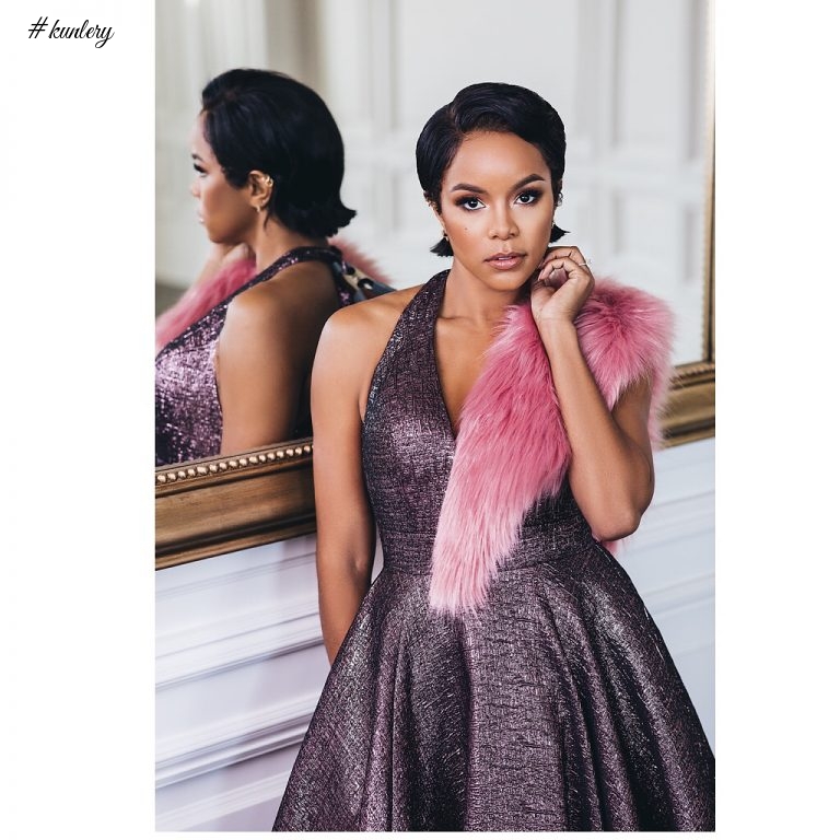 LETOYA LUCKETT STUNS ON THE COVER OF MUNALUCHI BRIDE WINTER EDITION