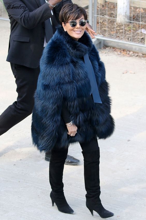 13 Reasons Kris Jenner Is A Real Fur Lover