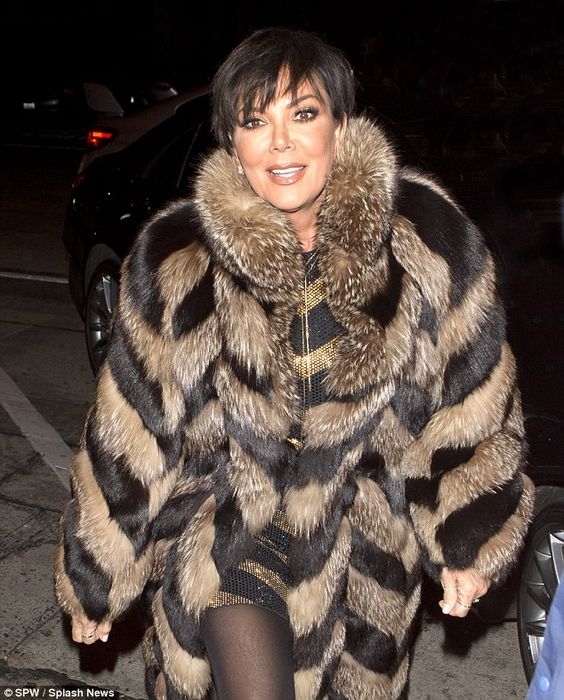 13 Reasons Kris Jenner Is A Real Fur Lover