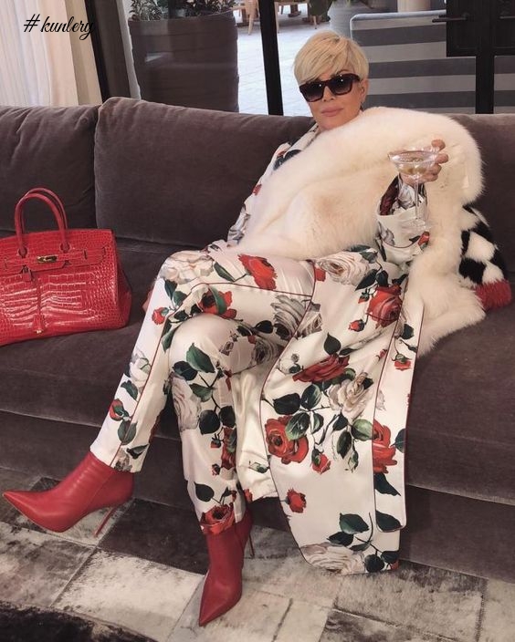 13 Reasons Kris Jenner Is A Real Fur Lover