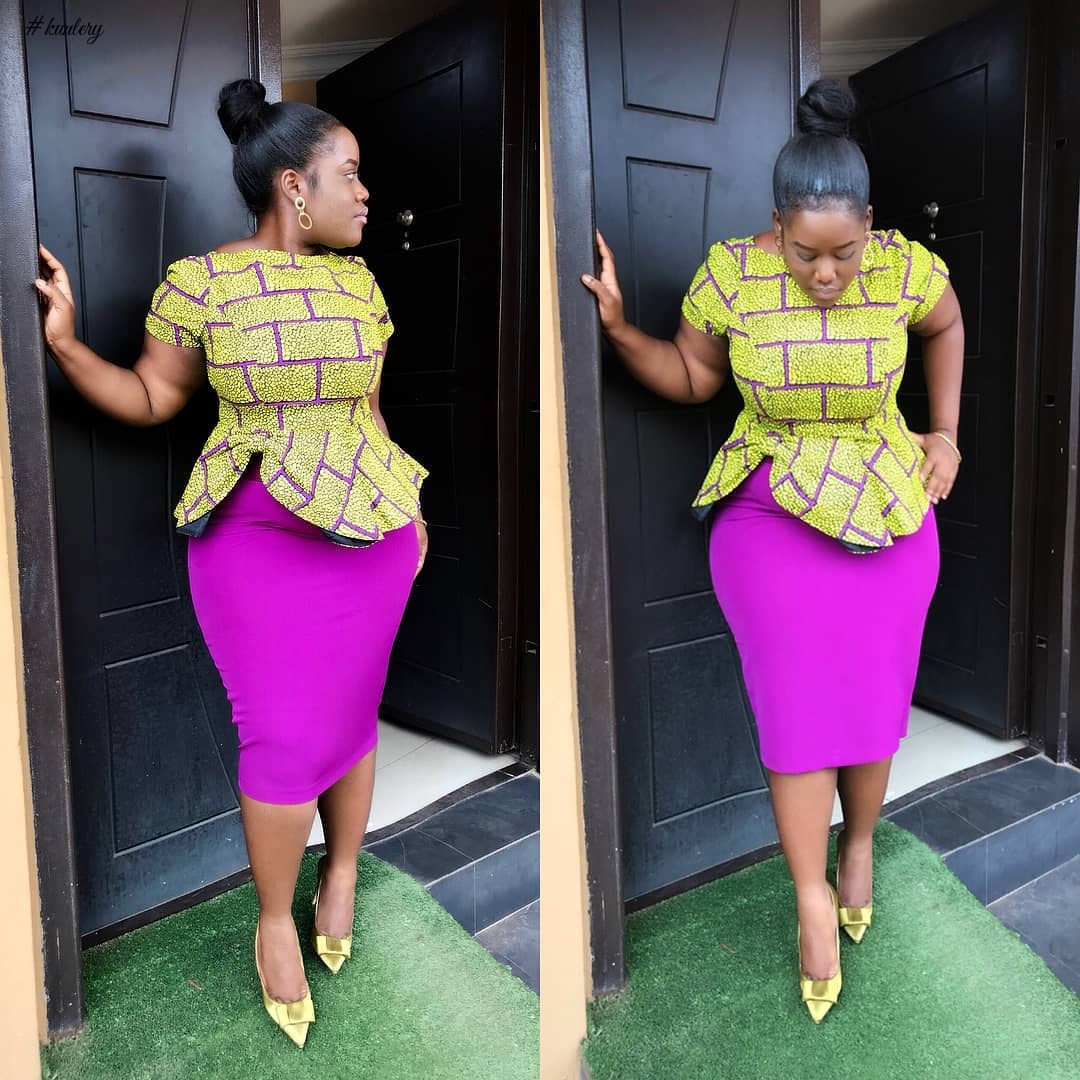 CHECK OUT THESE ANKARA STYLES GUARANTEED TO ADD A BEAUTIFUL SWAG TO YOUR LOOKS