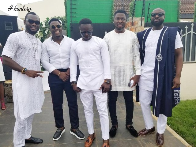 See All The Glamorous Photos From John Dumelo’s Star Studded Traditional Marriage