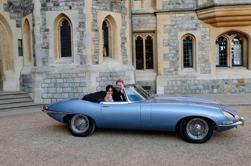 Elegant & Sophisticated! Meghan Markle Stuns In Her Reception Outfit Made By Stella McCartney