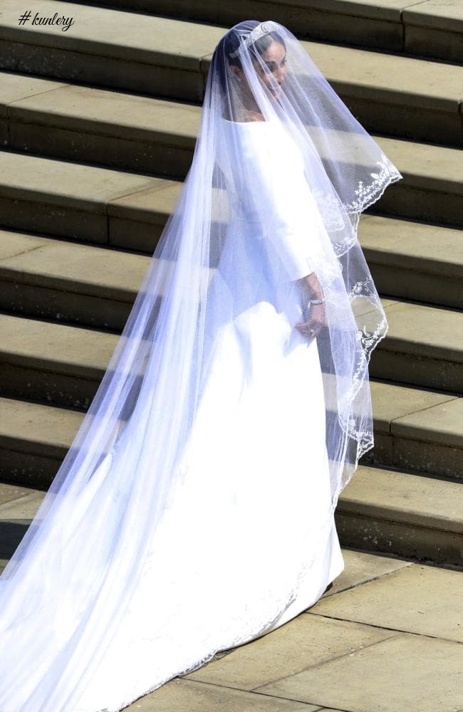 The First Full Look Of Meghan Markle’s Givenchy Royal Wedding Dress Is Here