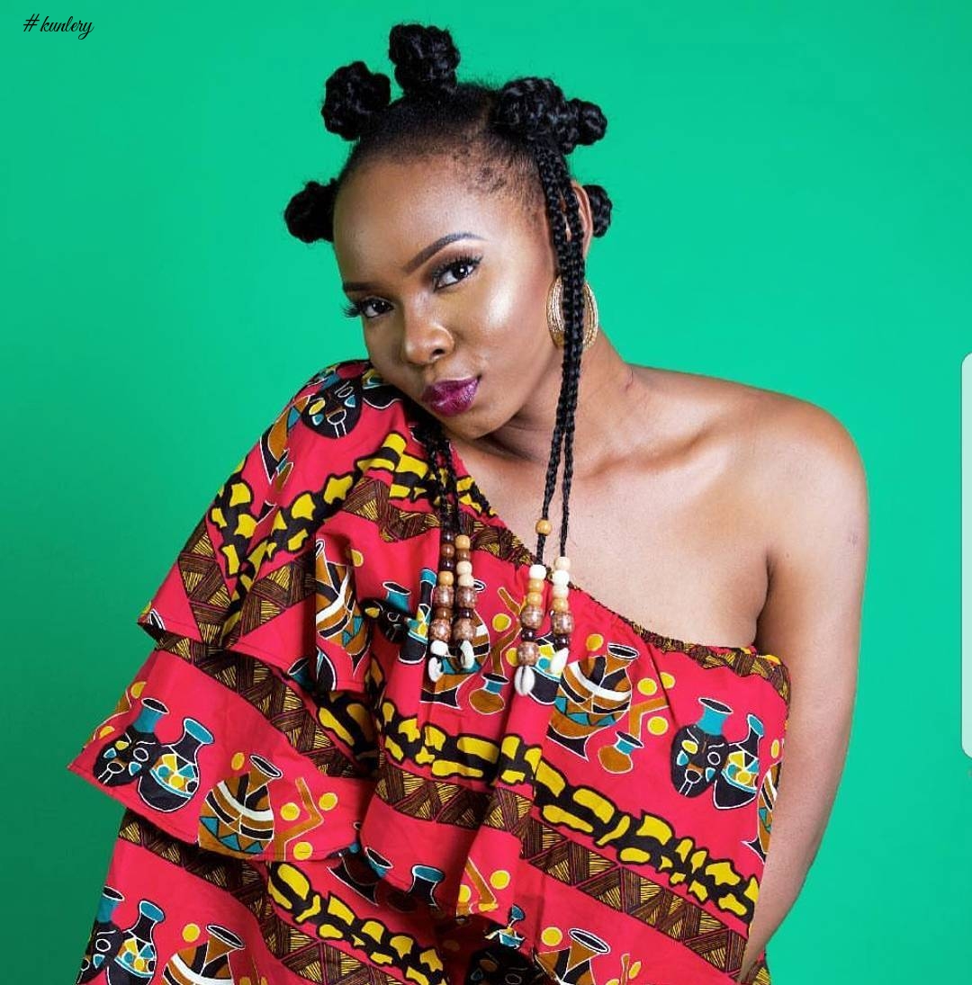 15 Times Nigerian Songstress Yemi Alade Proves She Is #1 With To Braids & Afro Hair