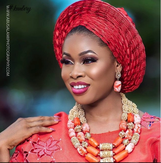 Ex #BBNaija Housemate Princess Is A Stunning Bride In Bridal Themed Shoot By Abulsalami Photography