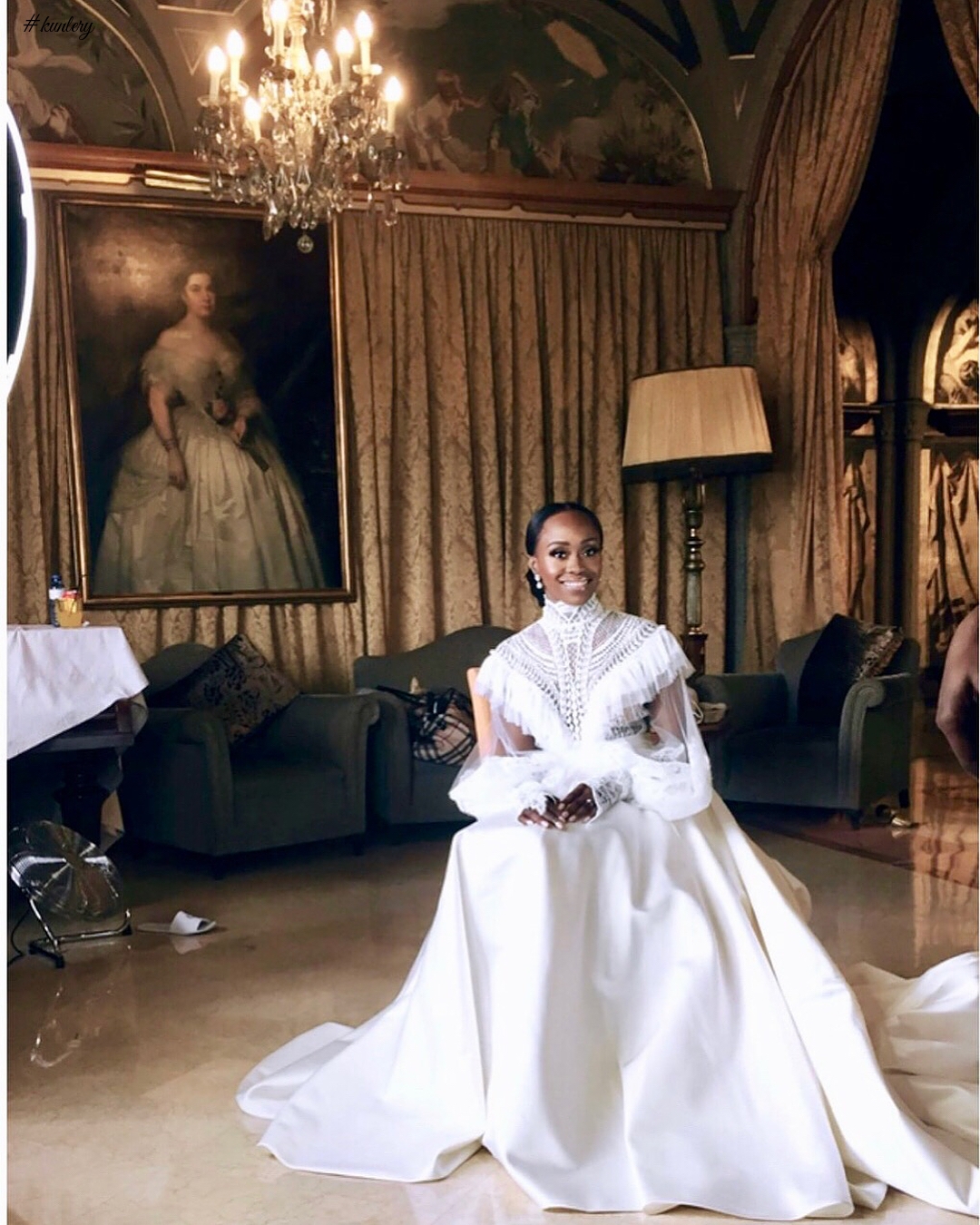 Nigerian Bride Salewa Is A Stunner In Her Jaw Dropping J’Aton Couture Wedding Gown