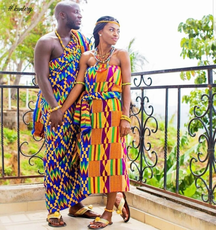 These Kente Couples Are The Cutest Thing You Might See All Week