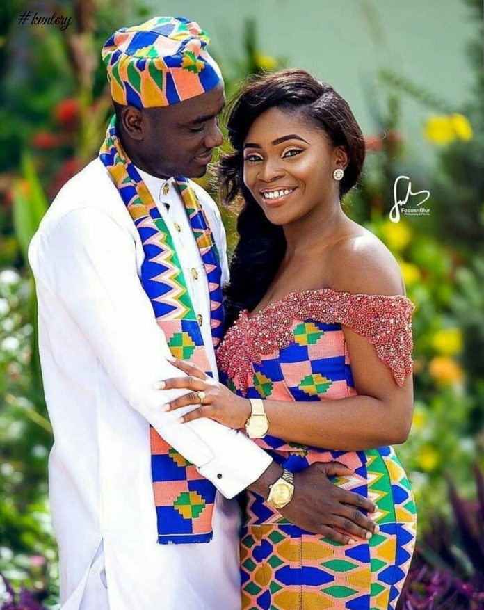 These Kente Couples Are The Cutest Thing You Might See All Week