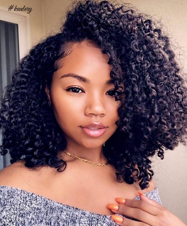 #BIGHAIRDONTCARE; Check Out 20 Hot Ladies Making Us Wanting Curls Today