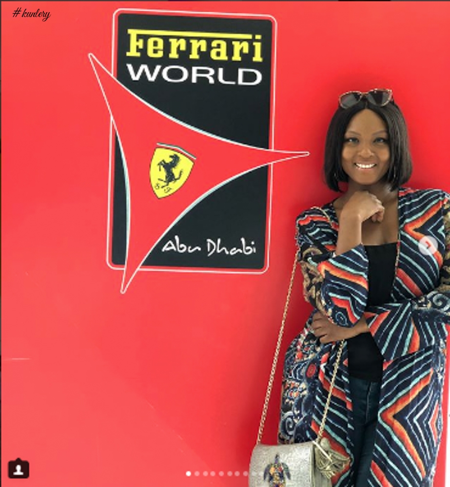 Lifestyle: From Yas Island to Warner Bros. World! Osas Ighodaro-Ajibade Takes Abu Dhabi