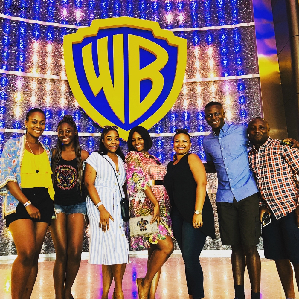 Lifestyle: From Yas Island to Warner Bros. World! Osas Ighodaro-Ajibade Takes Abu Dhabi