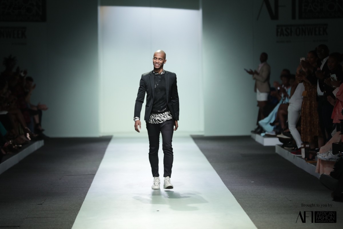 Show Report: AFI Joburg Fashion Week 2018: Eric Raisina
