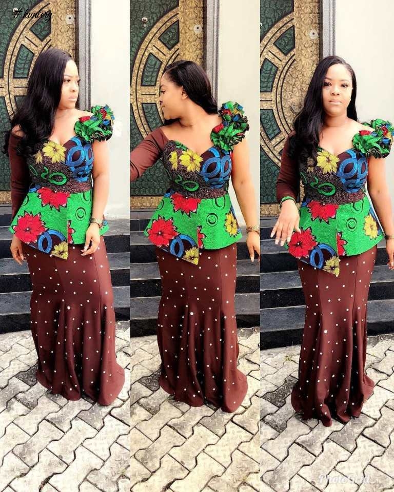 CHECK OUT THE LATEST ANKARA STYLES SLAY MAMAS ARE DAZZLING IN.