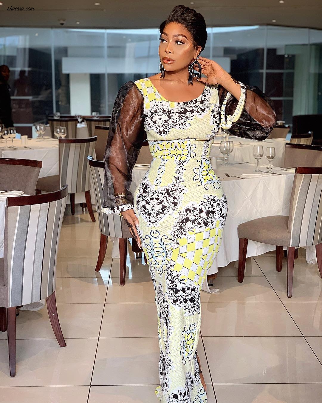 Ultra Chic! Kika Osunde Stuns In Wakaddy’s Custom Figure-Hugging Dress