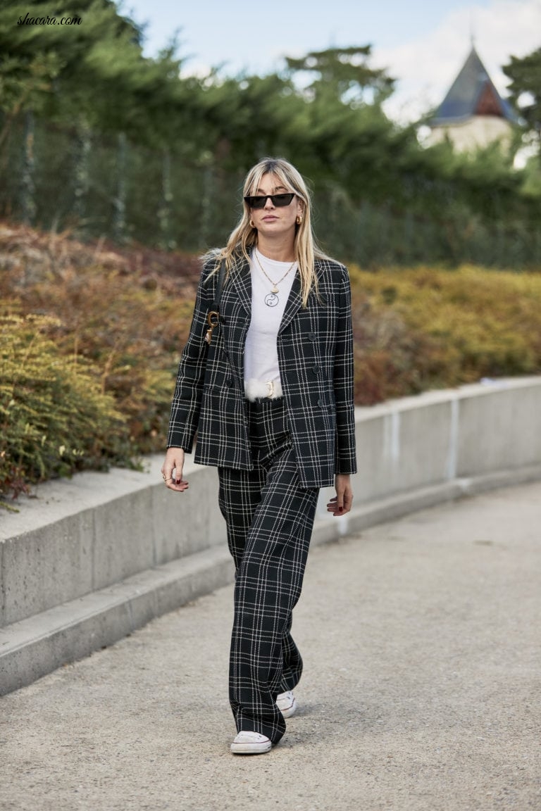 How to Wear Plaid Like a Street Style Star