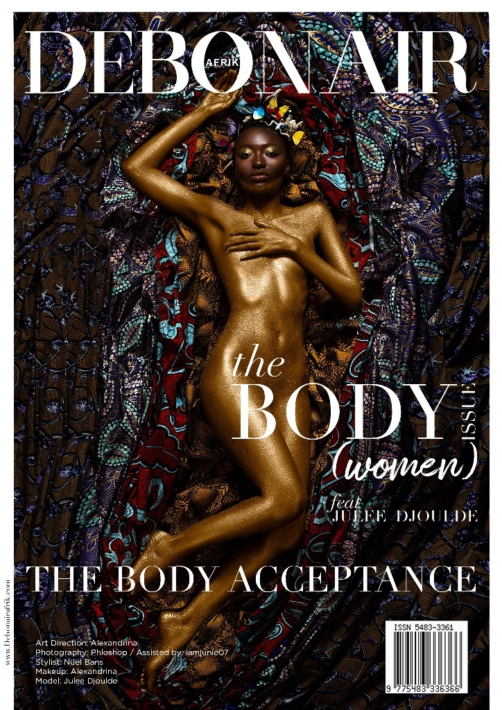 Glitter, Skin And Form! Debonair Afrik Advocates Body Acceptance In Latest Issue