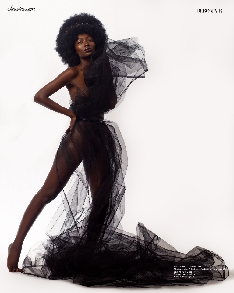 Glitter, Skin And Form! Debonair Afrik Advocates Body Acceptance In Latest Issue