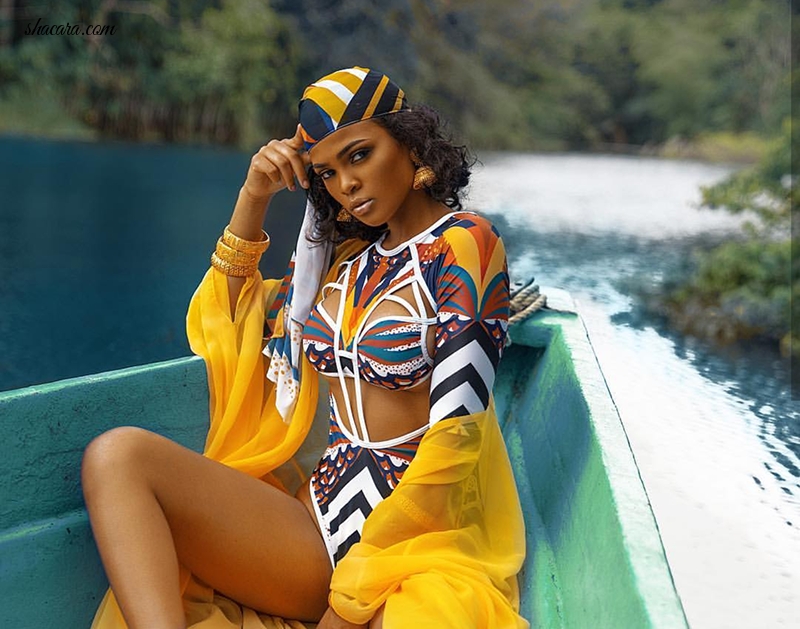 See All The Amazing Editorial Images From Nigeria’s B-fyne’s Latest Swimwear Campaign