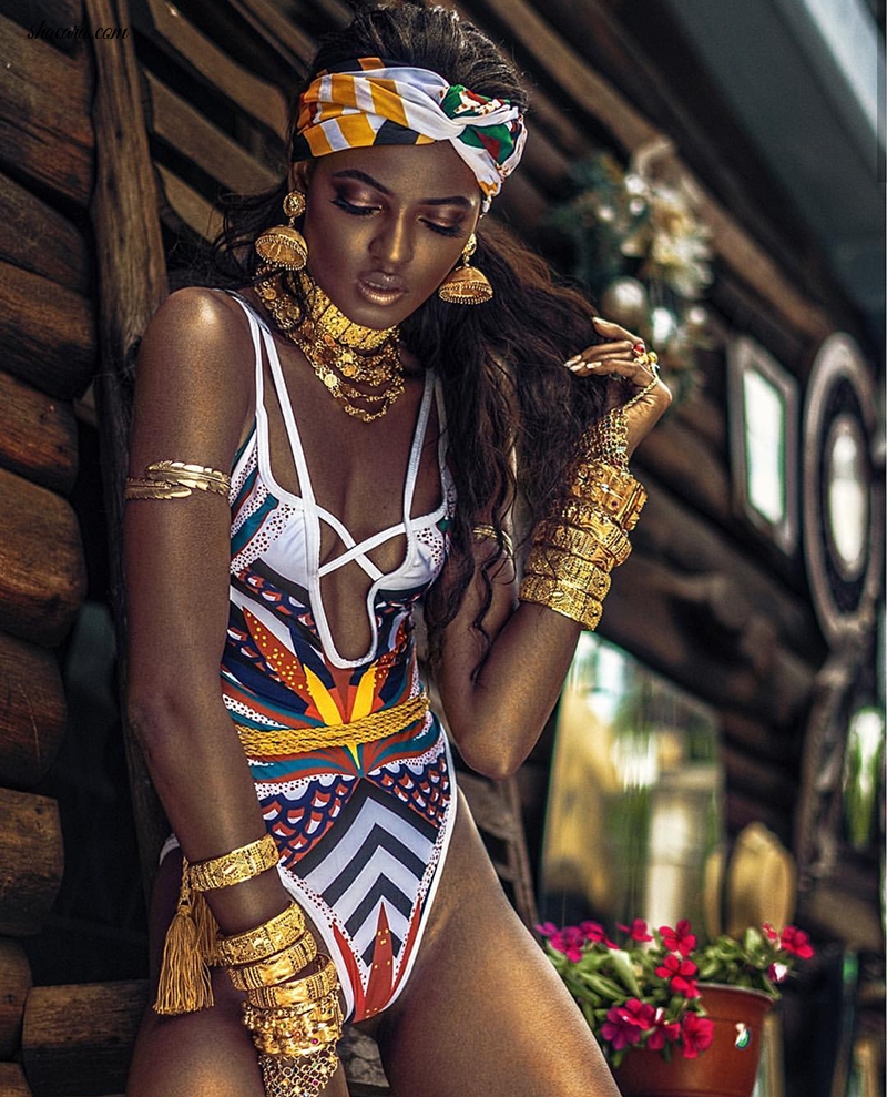 See All The Amazing Editorial Images From Nigeria’s B-fyne’s Latest Swimwear Campaign