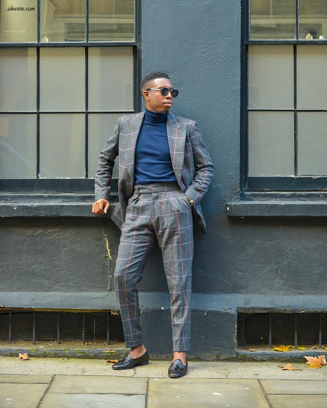 How To Wear Plaid — According To Gabriel Akinosho