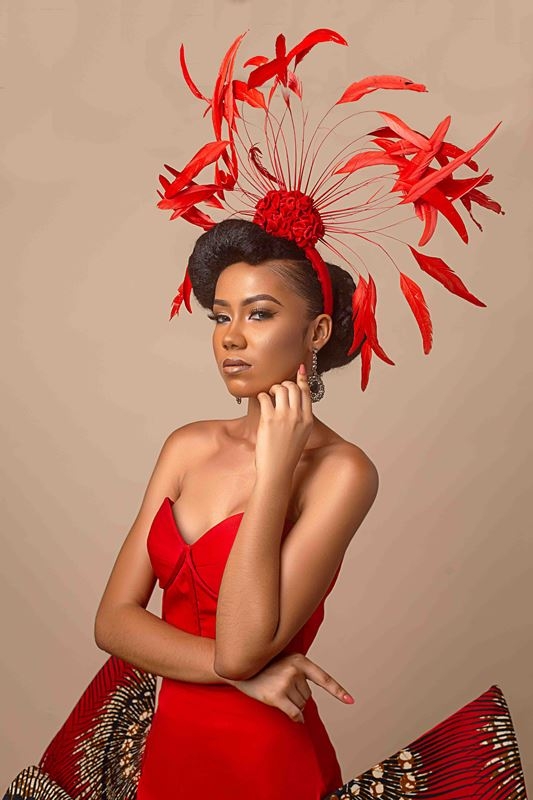 In a romantic season spirit, Nigerian couturier, Maison De Helen has just released a jaw-dropping post-Valentine campaign seasoned with the art of statement dressing.  Creatively directed by Smart Courage, the single campaign