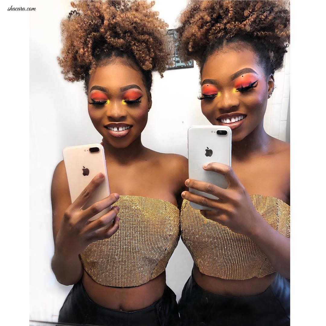 For The Love Of Twinning!! Check Out Ghanaian Hotties Lorie & Laurah K’s Hottest Looks