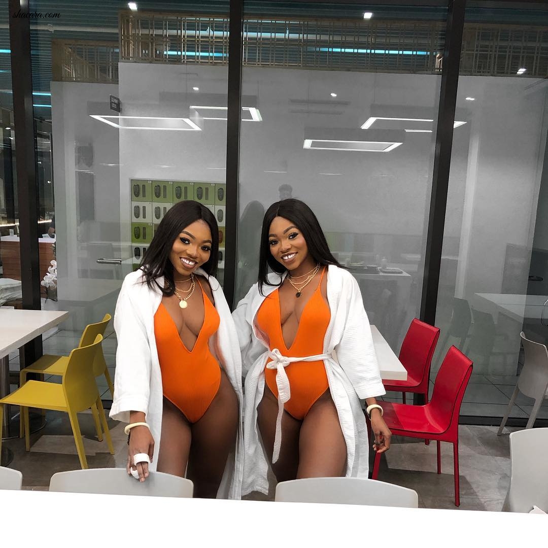 For The Love Of Twinning!! Check Out Ghanaian Hotties Lorie & Laurah K’s Hottest Looks