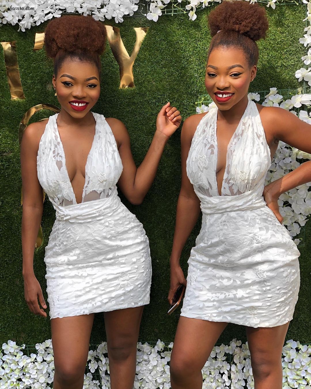 For The Love Of Twinning!! Check Out Ghanaian Hotties Lorie & Laurah K’s Hottest Looks