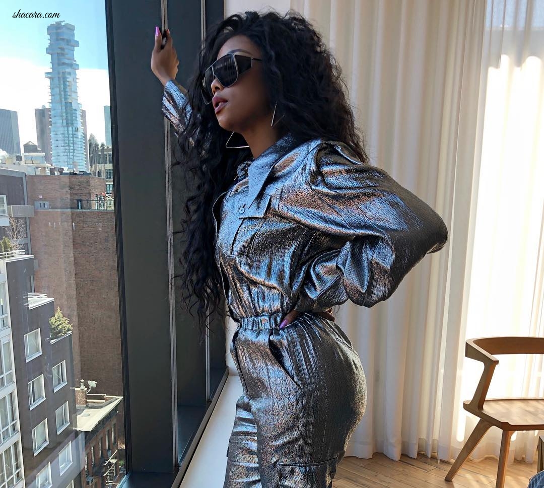 Bonang Matheba’s New York Wardrobe Is Everything — See All Of Her Stylish Looks