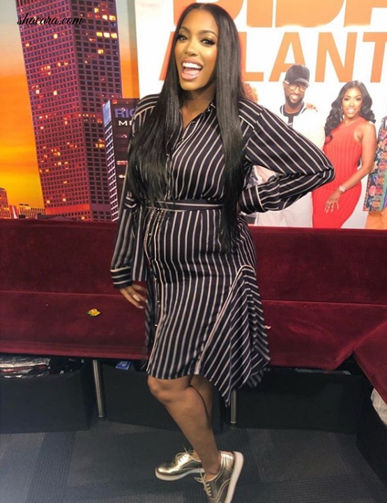 Porsha Williams Is Slaying Her Third Trimester And She's Never Looked Happier