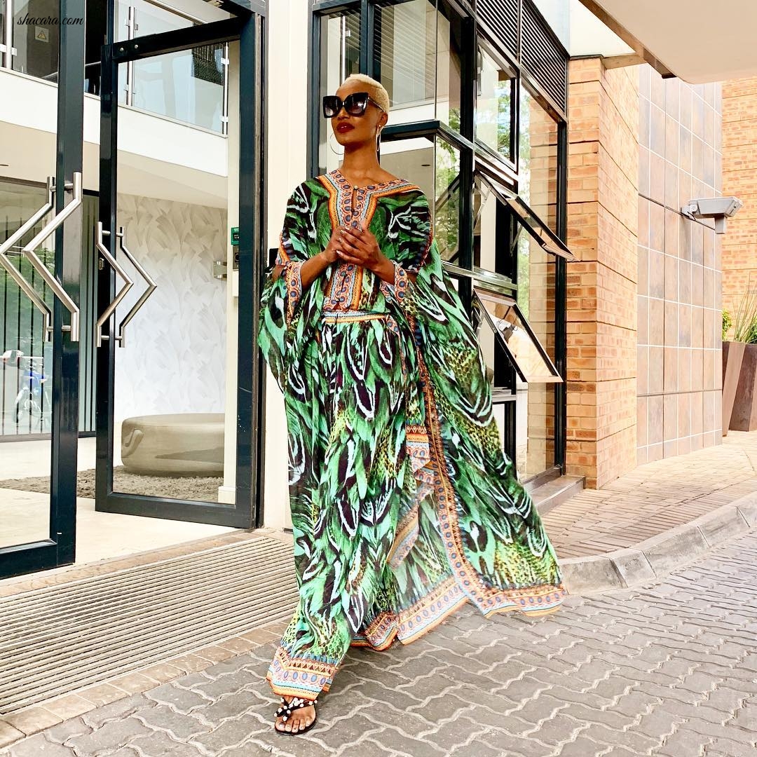 Legendary Model Iman, Yemi Alade & More Celebs Are All Going Gaga Over Salone’s Sai Sankoh’s Nawara Goddes Kaftan