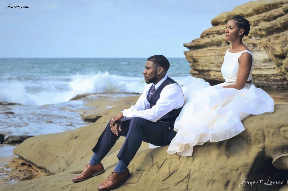 Black Wedding Moment: This Couple Eloped On The Beach In San Diego