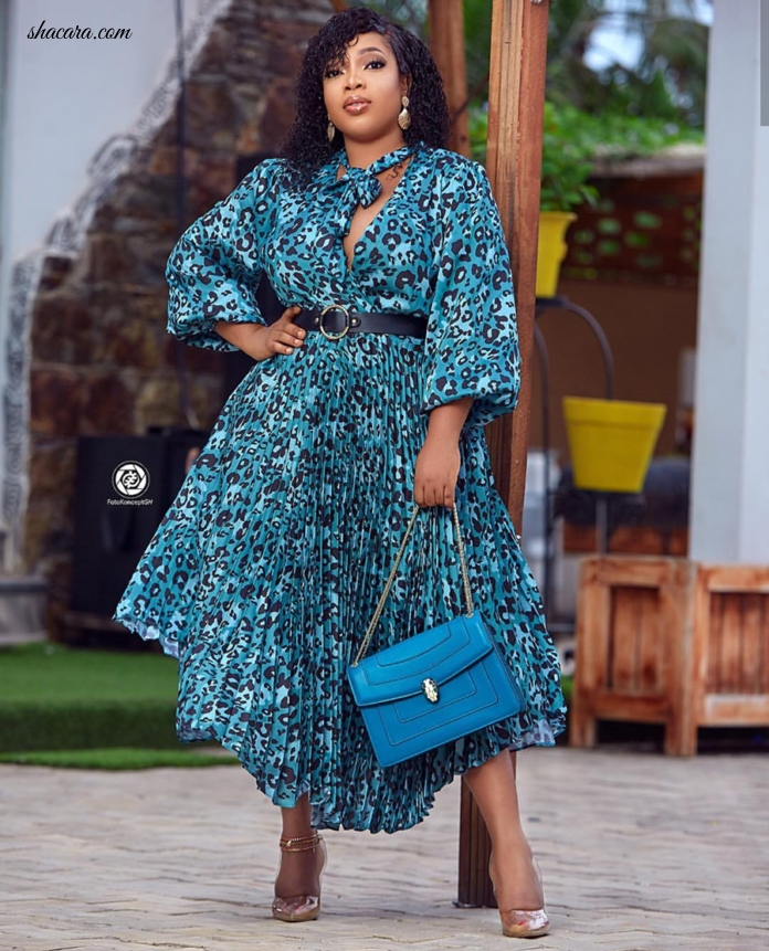 Curvy Ghanaian Actress Moesha Boduong Is Cleaning Up Her Style And We Are Loving It