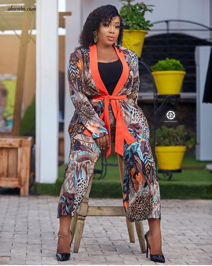 Curvy Ghanaian Actress Moesha Boduong Is Cleaning Up Her Style And We Are Loving It