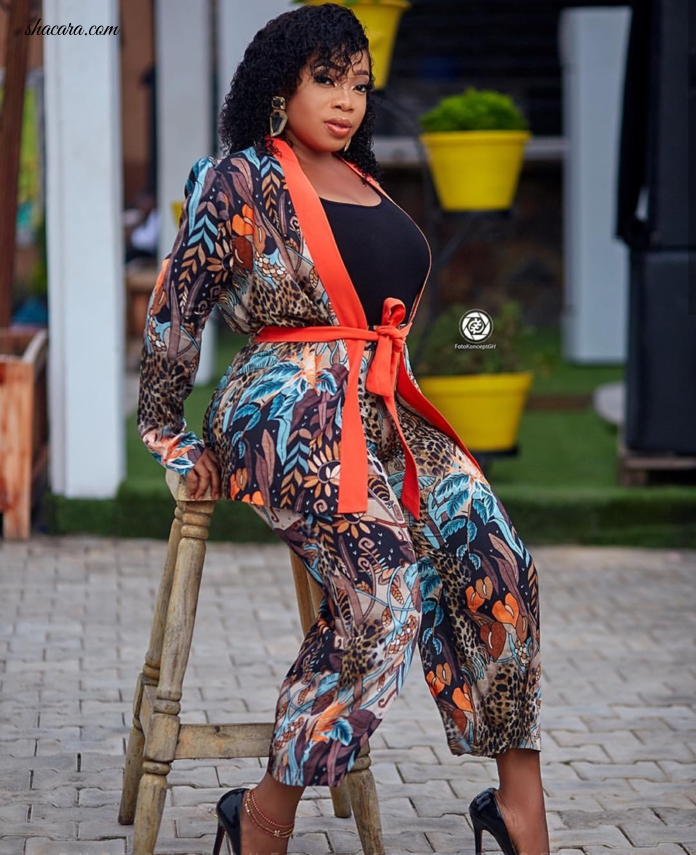 Curvy Ghanaian Actress Moesha Boduong Is Cleaning Up Her Style And We Are Loving It