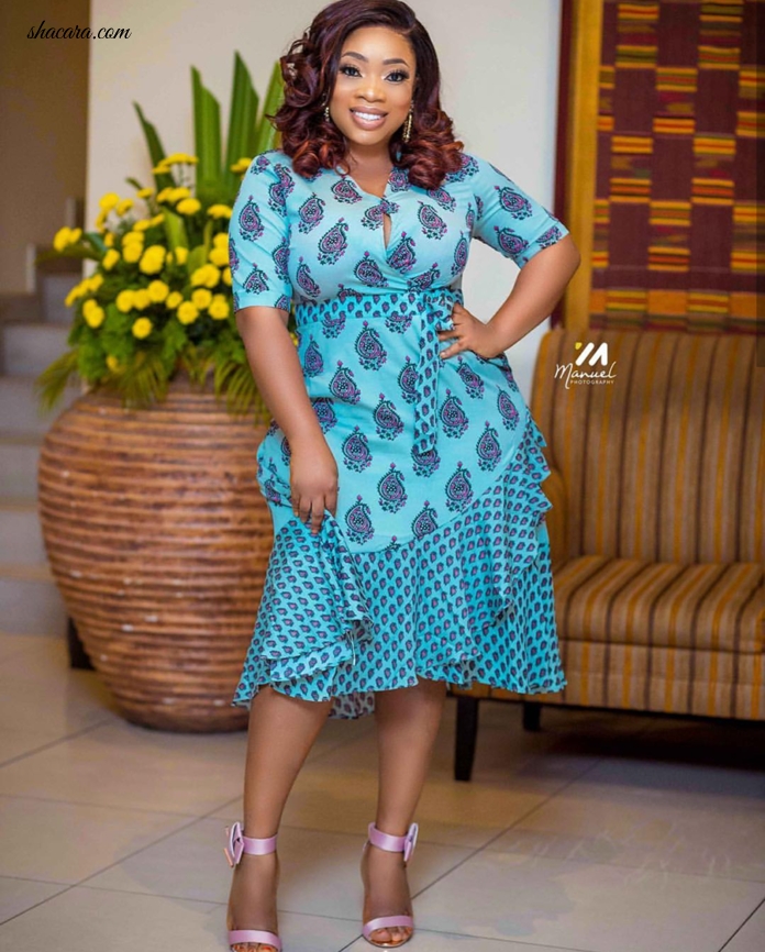 Curvy Ghanaian Actress Moesha Boduong Is Cleaning Up Her Style And We Are Loving It