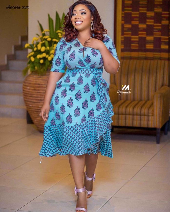 Curvy Ghanaian Actress Moesha Boduong Is Cleaning Up Her Style And We Are Loving It