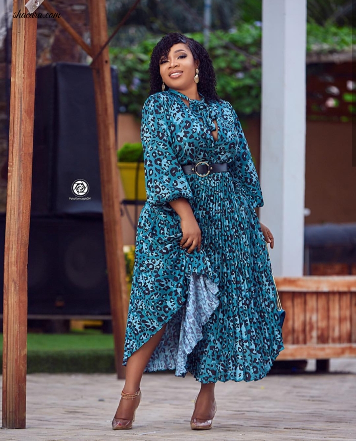 Curvy Ghanaian Actress Moesha Boduong Is Cleaning Up Her Style And We Are Loving It