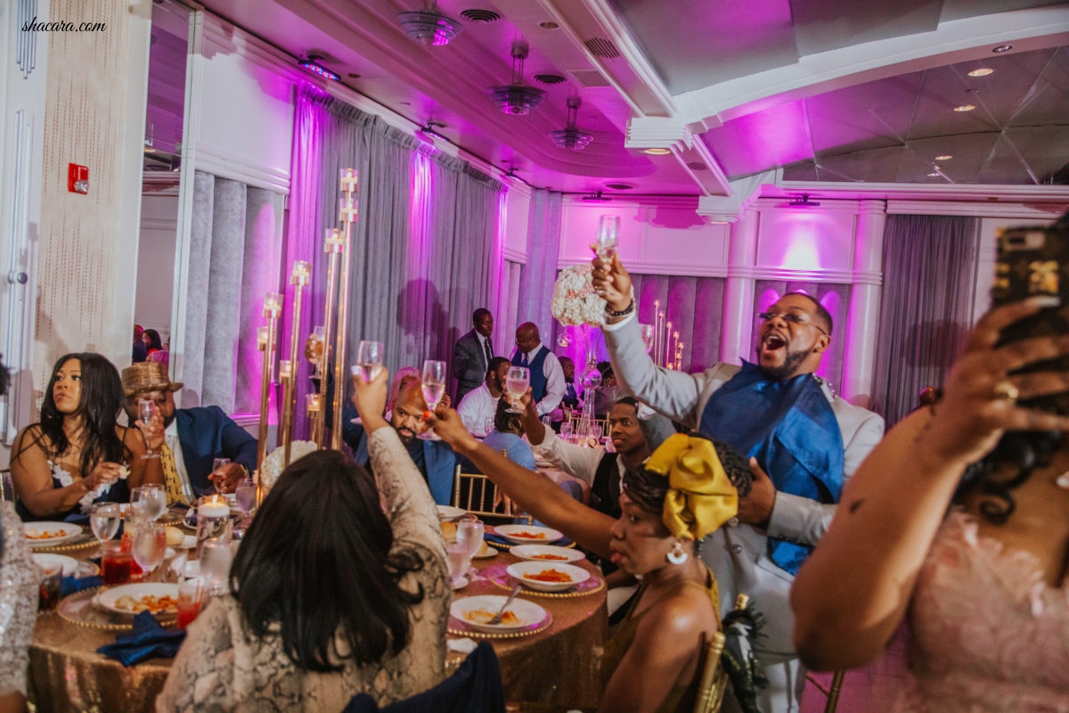 Bridal Bliss: Prezzie and Ty's Lit Wedding Reception Was A Party To Remember