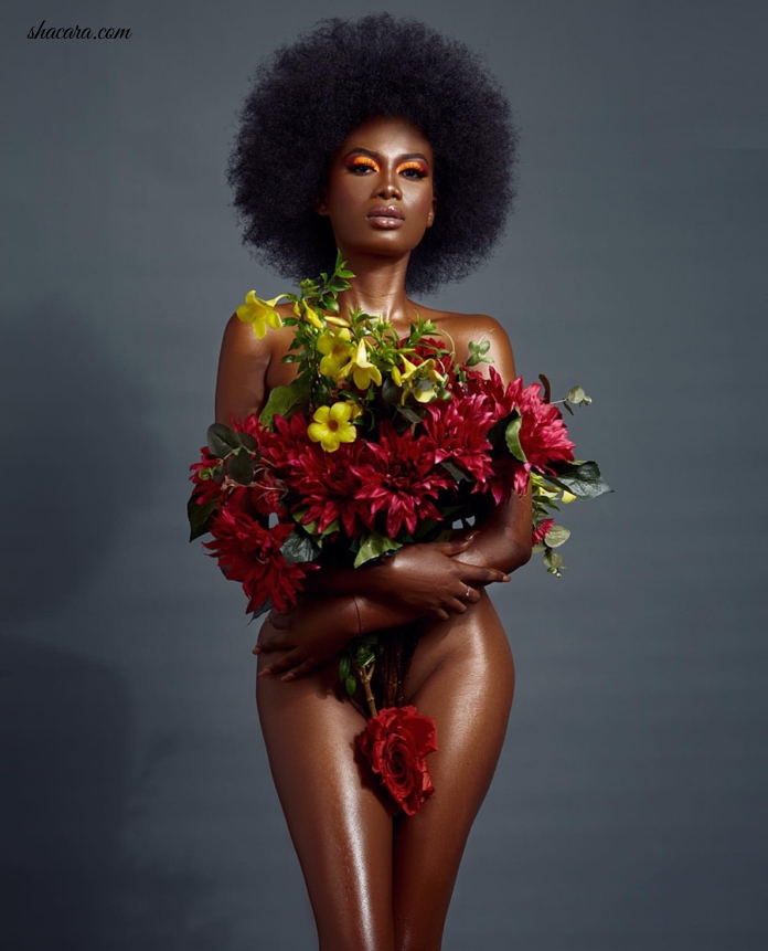 #HOTSHOTS: The Beauty Of Flowers, Enjoy This Fabulous Artistic Editorial By Ghana’s Sharon O Photography